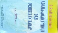 Agama-Agama Timur Dan Pemikiran Barat