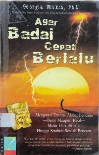 Agar Badai Cepat Berlalu