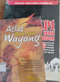 Altas Tokoh Tokoh Wayang