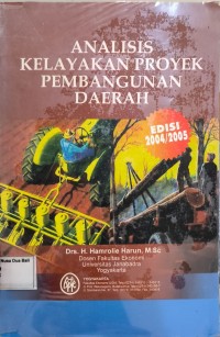 Analisis Kelayakan Proyek Pembangunan Daerah