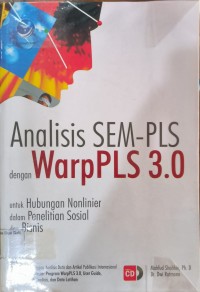 Analisis SEM-PLS dengan WarpPLS 3.0