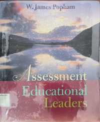 Assessment For Educational Leaders