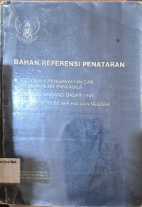 Bahan Referensi Penataran