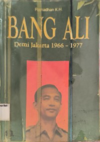 Bang Ali Demi Jakarta 1966-1977