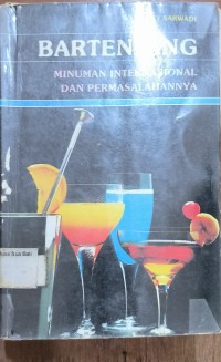 Bartending Minuman Internasional Dan Permasalahannya