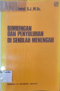 Bimbingan dan Penyuluhan di Sekolah Menengah