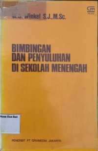 Bimbingan Dan Penyuluhan Di Sekolah Menengah