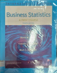 Business Statistics A First Course