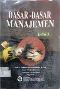 Dasar-Dasar Manajemen