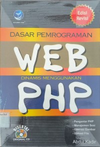 Dasar Pemrograman Web Dinamis Menggunakan PHP