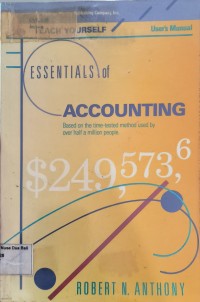 Essentials Of Accounting