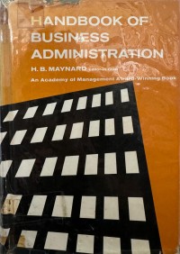 Handbook Of Business Administration