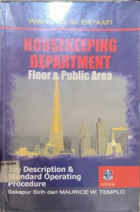 Housekeeping Departement Flor & Public Area