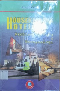 Housekeeping Hotel Problem Solving & Terminalogi