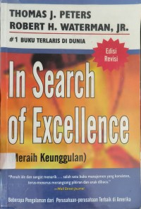 In Search Of excellence