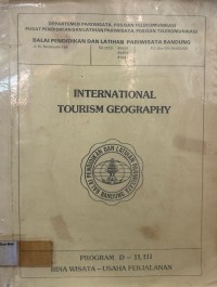 International Tourism Geography