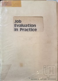 Job Evaluation In Practice