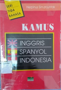 Kamus Inggris Spanyol Indonesia