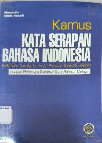 Kamus Kata Serapan Bahasa Indonesia