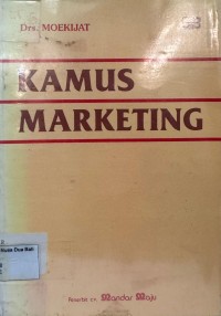 Kamus Marketing