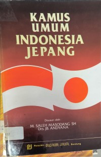 Kamus Umum Indonesia jepang