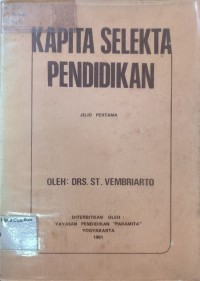 Kapita Selekta Pendidikan