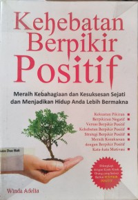 Kehebatan Berpikir Positif