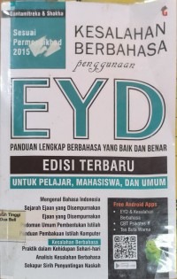 Kesalahan Berbahasa Penggunaan EYD Panduan Lengkap Berbahasa Yang Baik Dan Benar