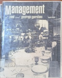 Management Of Food And Beverage Operations