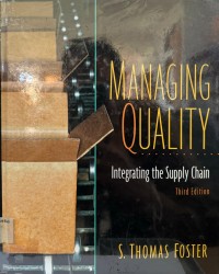 Managing Quality Integrating The Supply Chain