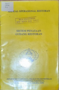 Manual Operasional Restoran: Sistem Penataan Gudang Restoran