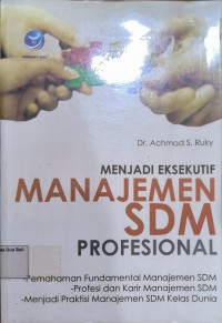 Menjadi Eksekutif Manajemen SDM Profesional