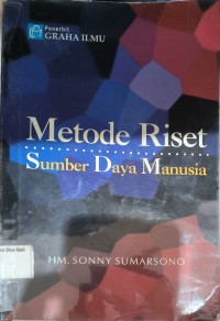 Metode Riset Sumber Daya Manusia