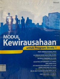 Modul Kewirausahaan Untuk Program Strata 1