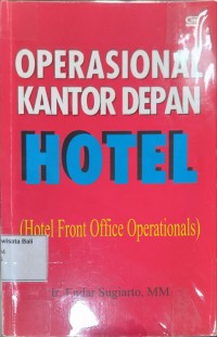 Operasional Kantor Depan Hotel