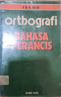 Orthografi Bahasa Perancis