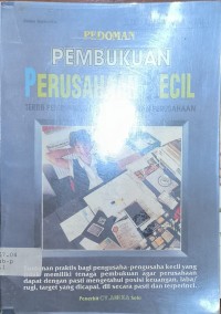 Pedoman Pembekuan Perusahan Kecil