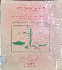 Pemeriksaan Akuntan (Auditing)