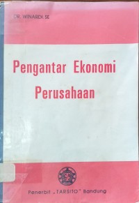 Pengantar Ekonomi Perusahaan