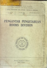 Pengatar Pengetahuan Rooms Division