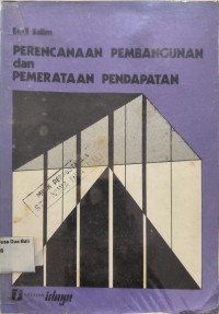 Perencanaan Pembangunan Dan Pemerataan Pendapatan