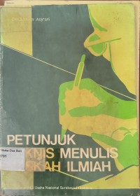 Petunjuk Tehnis Menulis Naskah Ilmiah