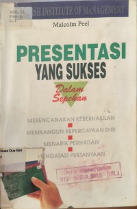 Prensentasi yang Sukses Dalam Sepekan