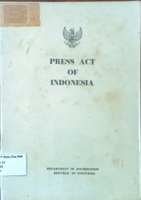 Pres ACT Of Indonesia