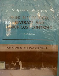 Principles Of Food, Beverage, And Labor Cost Controls