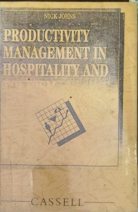 Productivity Management In Hospitality And Taurism