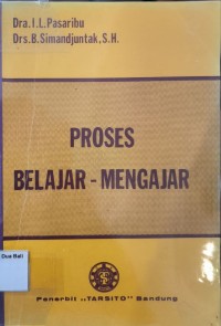 Proses Belajar Mengajar