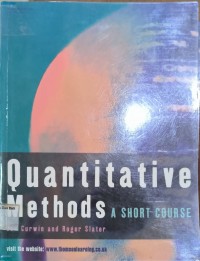 Quantitative Methods A Short Course