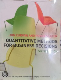 Quantitative Methods For Business Decisions