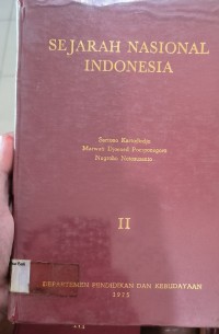 Sejarah Nasional Indonesia II